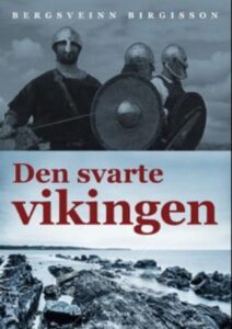 Bokforside med bilde av tre vikinger