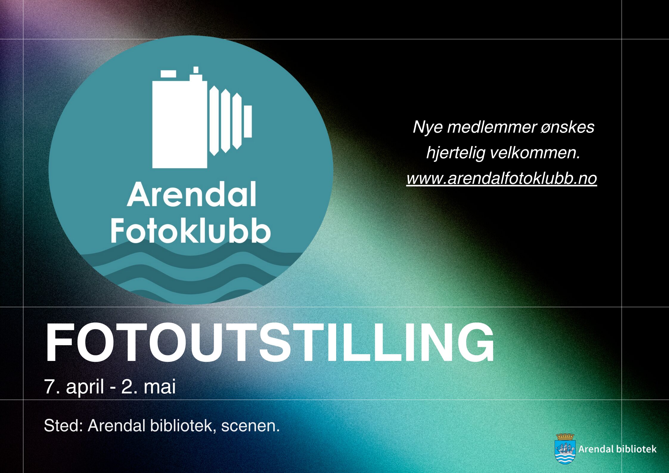 logo til Arendal fotoklubb
